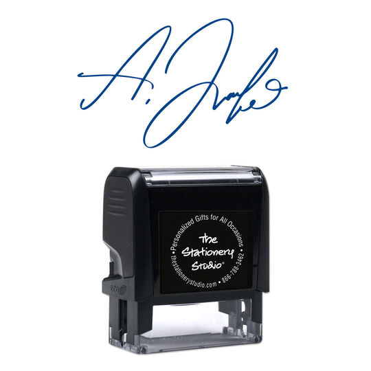 Your Signature Rectangular Self-Inking Stamp